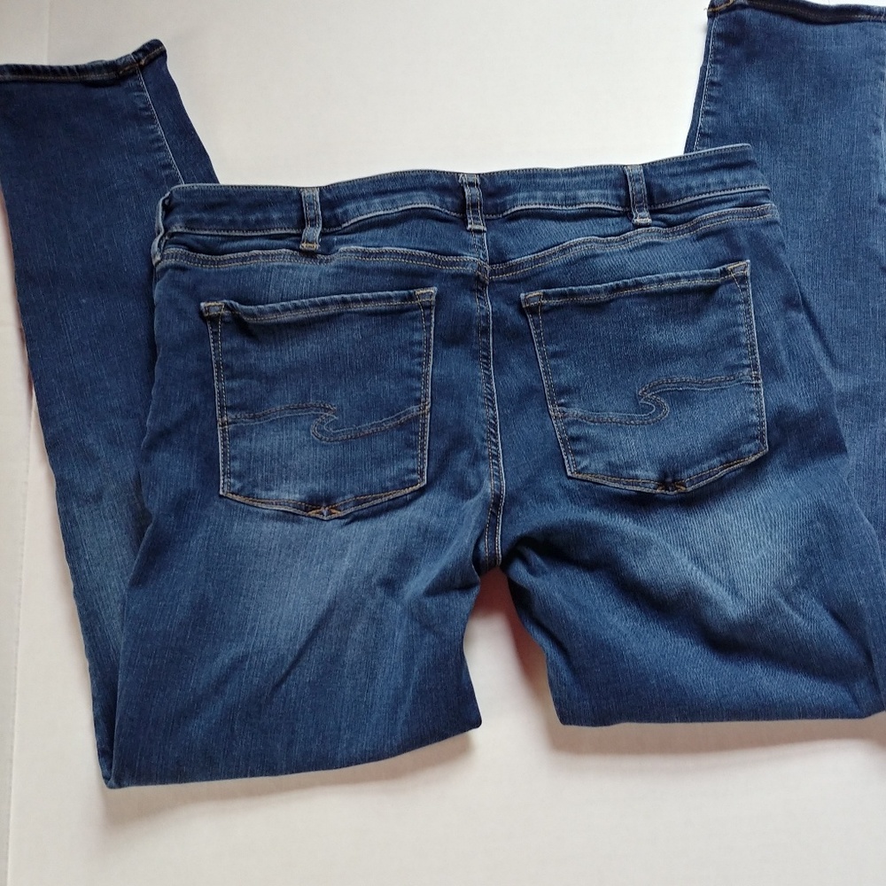 Silver Bleecker Jeggings